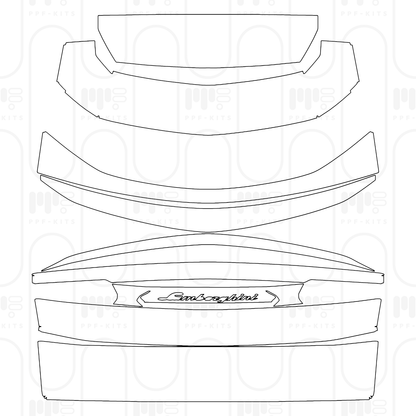 PPF prédécoupé Lamborghini Urus S 2026