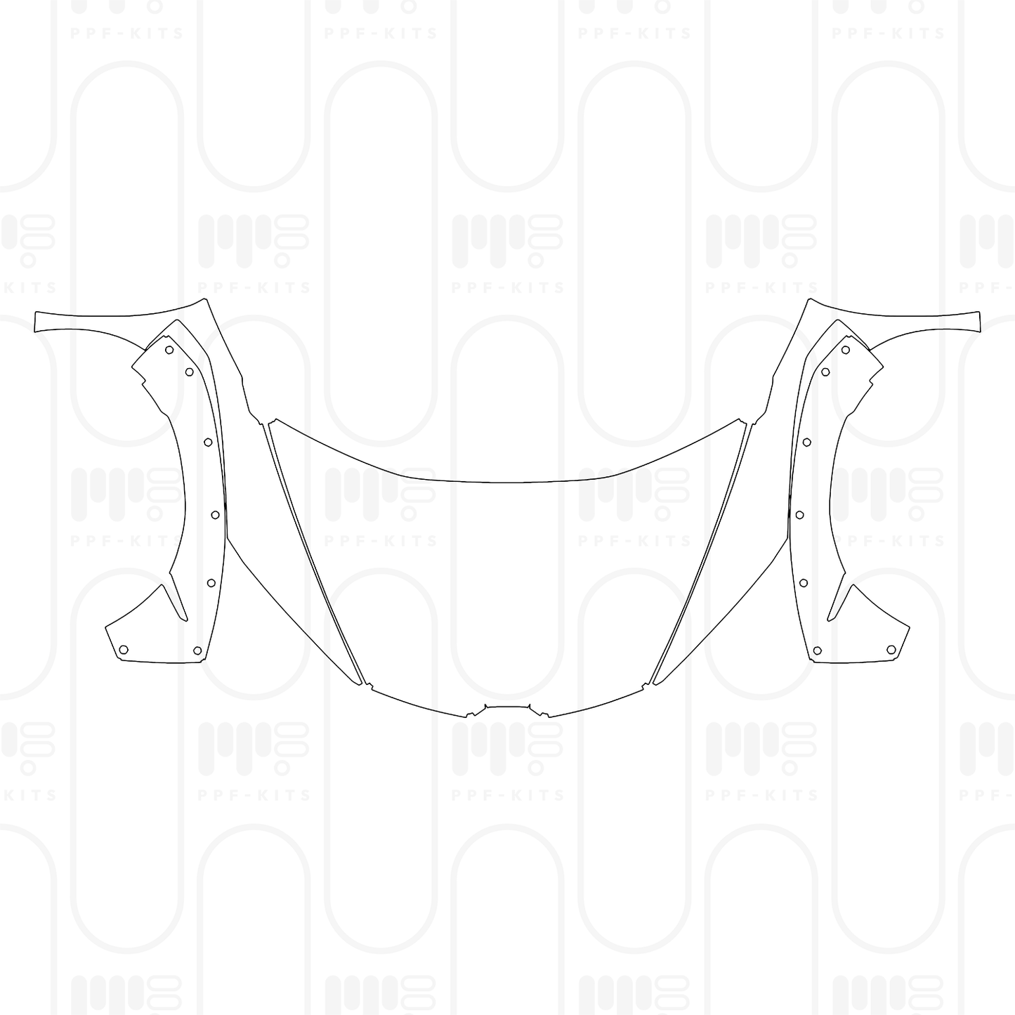 PPF prédécoupé Lamborghini Huracan Sterrato 2026