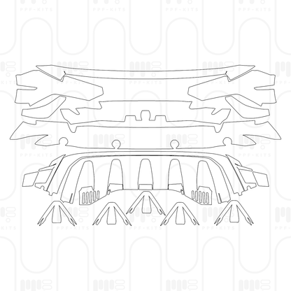 PPF prédécoupé Lamborghini Huracan Sterrato 2026