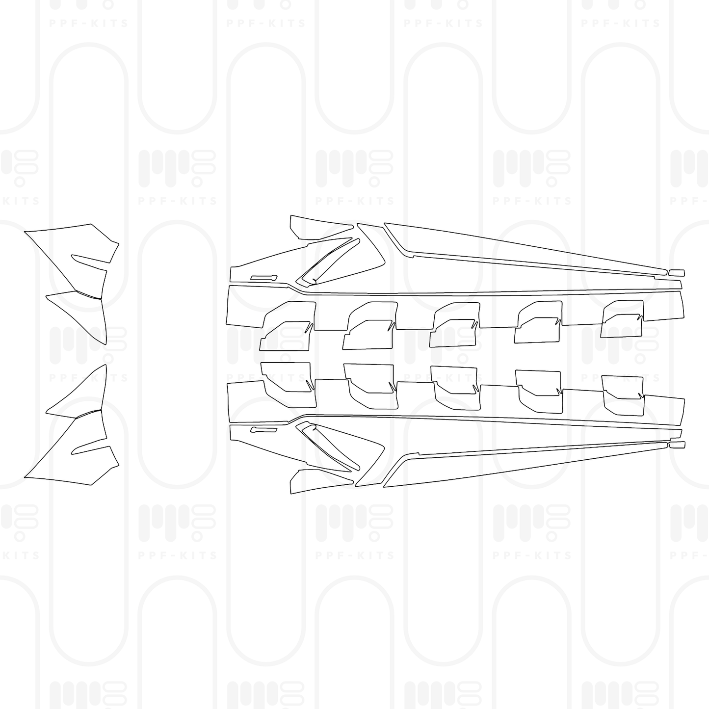 PPF prédécoupé Lamborghini Huracan Sterrato 2026