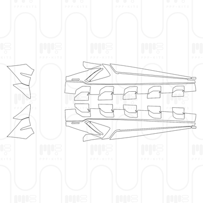 PPF prédécoupé Lamborghini Huracan Sterrato 2026