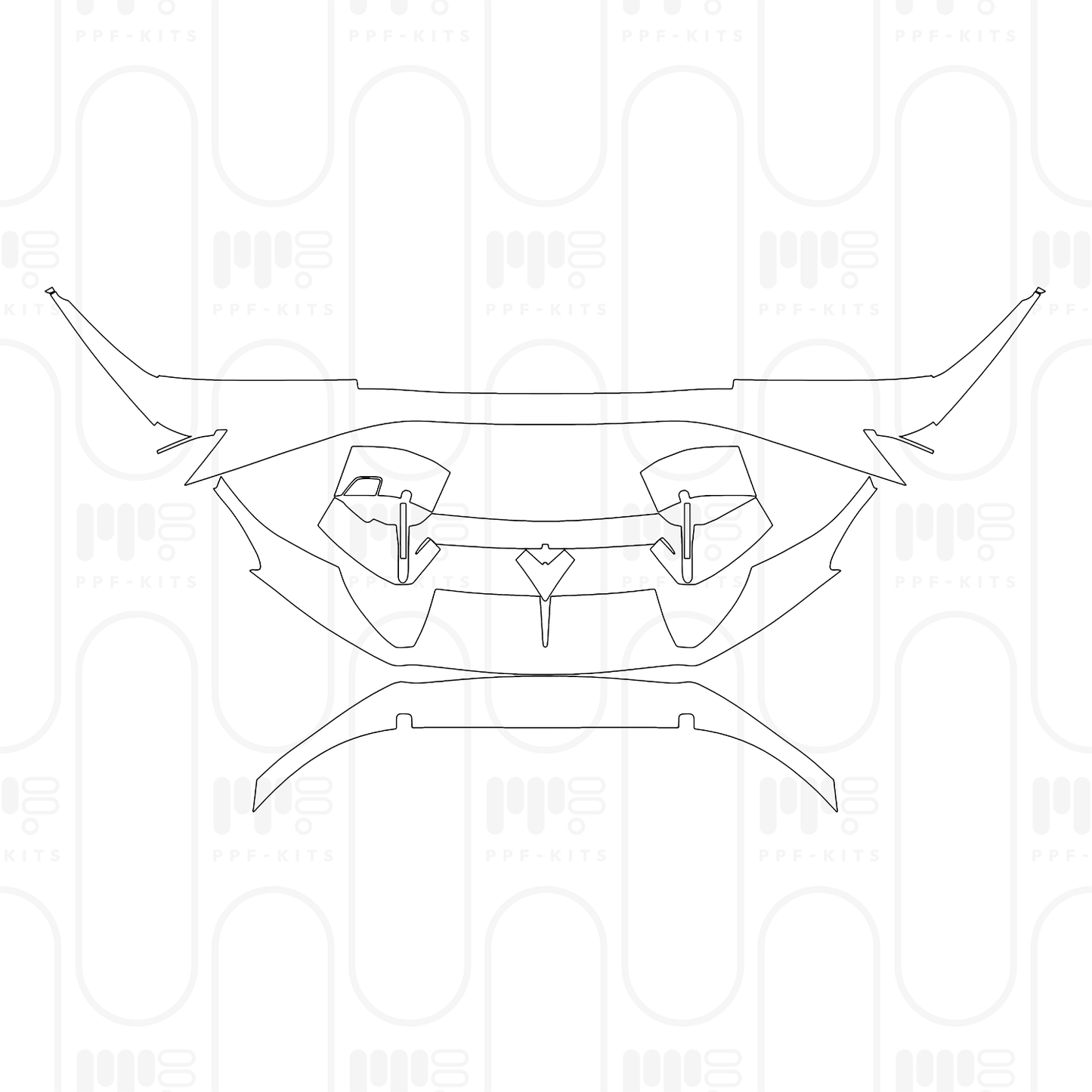 PPF prédécoupé Lamborghini Huracan STO 2026