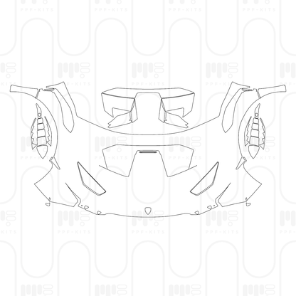 PPF prédécoupé Lamborghini Huracan STO 2026