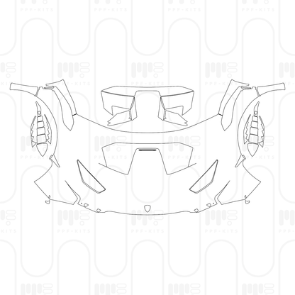 PPF prédécoupé Lamborghini Huracan STO 2026