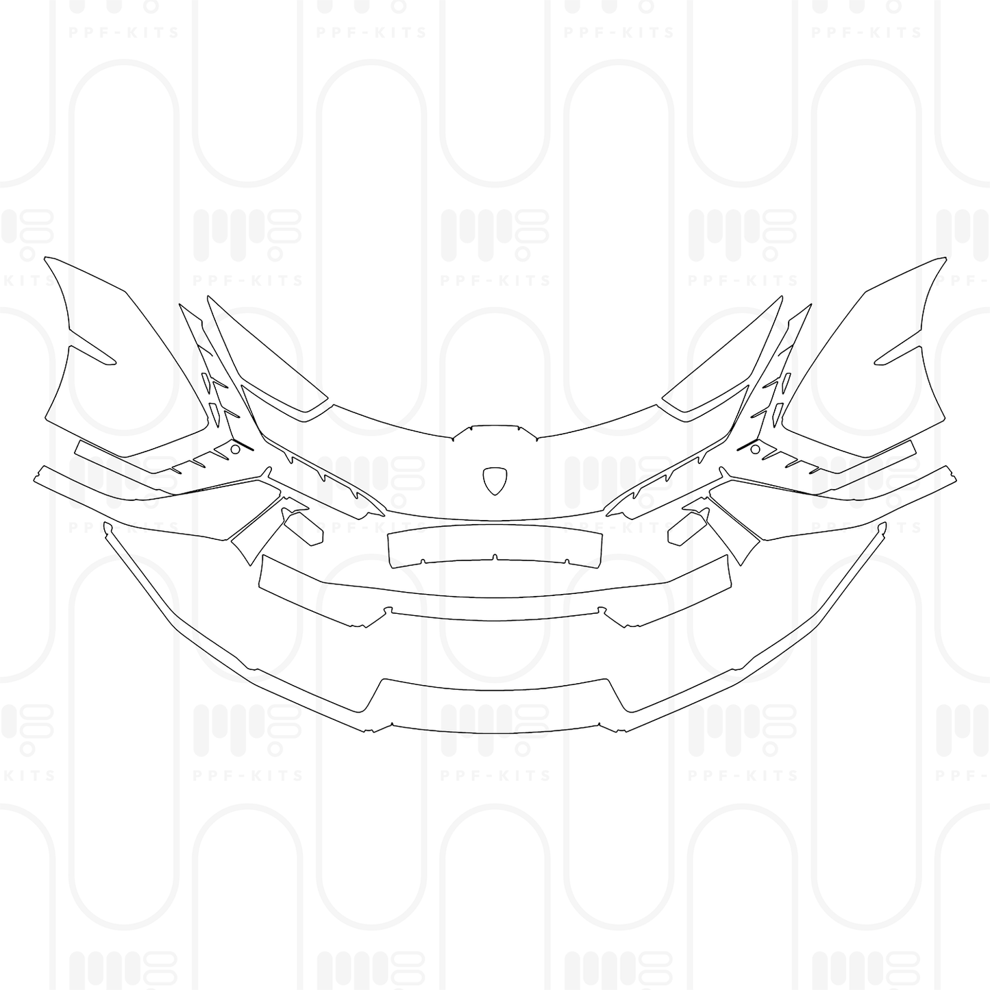 PPF prédécoupé Lamborghini Huracan Tecnica 2026