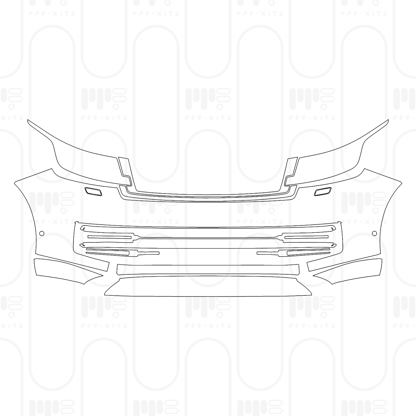 PPF prédécoupé Land Rover Range Rover Standard Wheelbase Base 2026