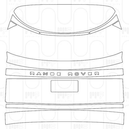 PPF prédécoupé Land Rover Range Rover Standard Wheelbase Base 2026