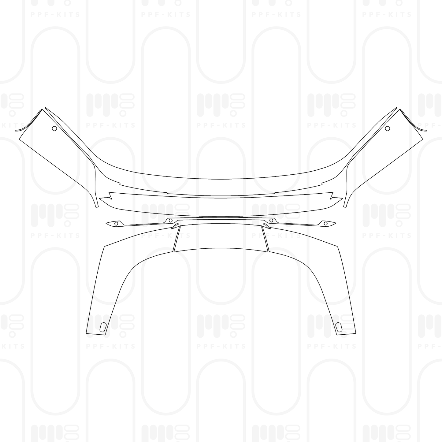 PPF prédécoupé Land Rover Range Rover Standard Wheelbase Base 2026