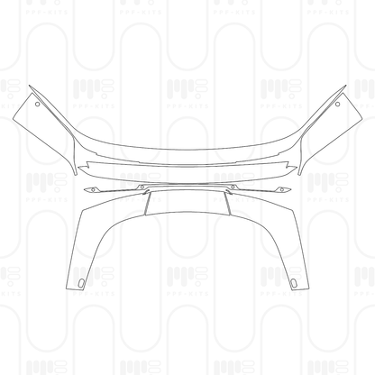 PPF prédécoupé Land Rover Range Rover Standard Wheelbase Base 2026