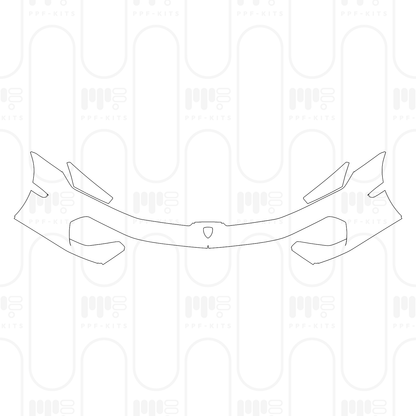 PPF prédécoupé Lamborghini Temerario 2026