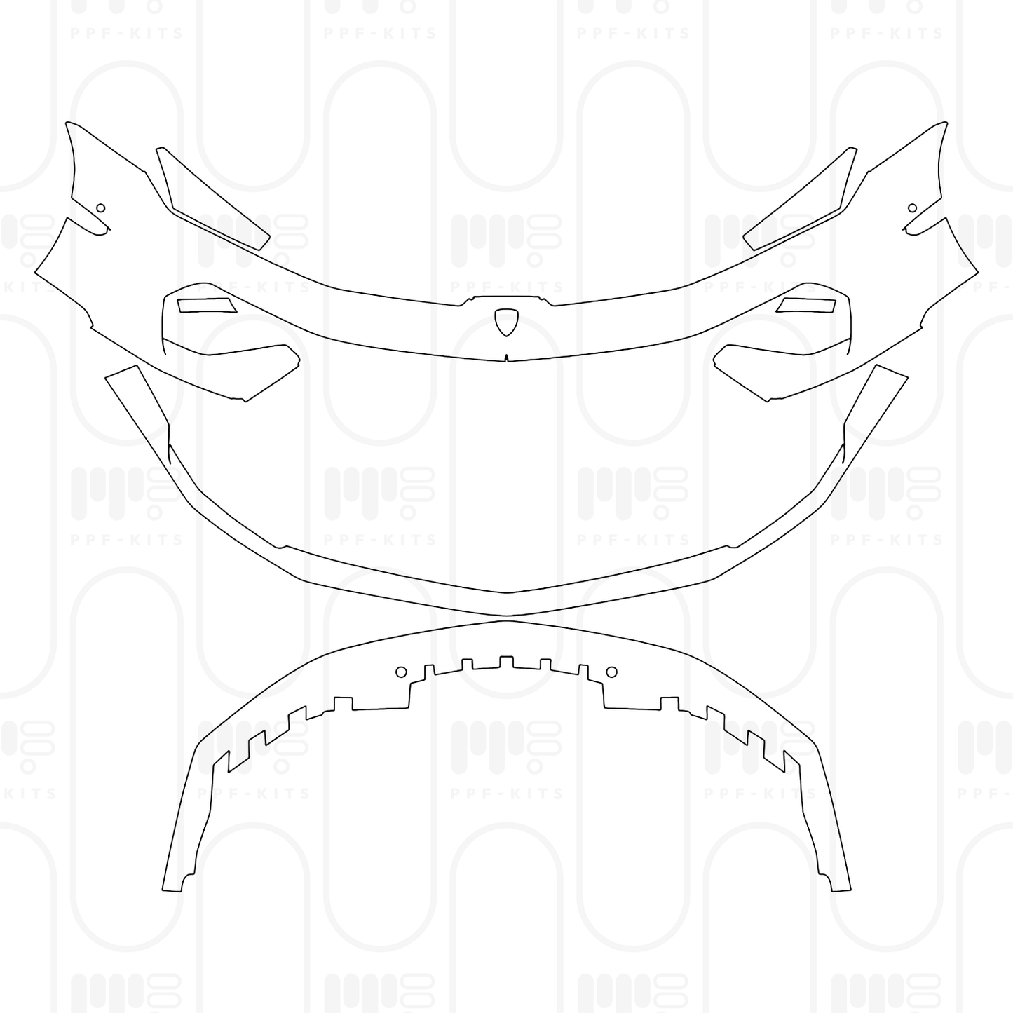 PPF prédécoupé Lamborghini Temerario 2026