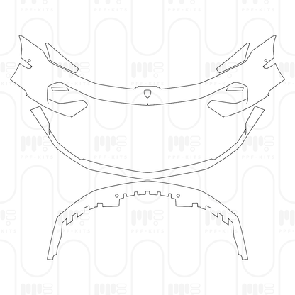 PPF prédécoupé Lamborghini Temerario 2026