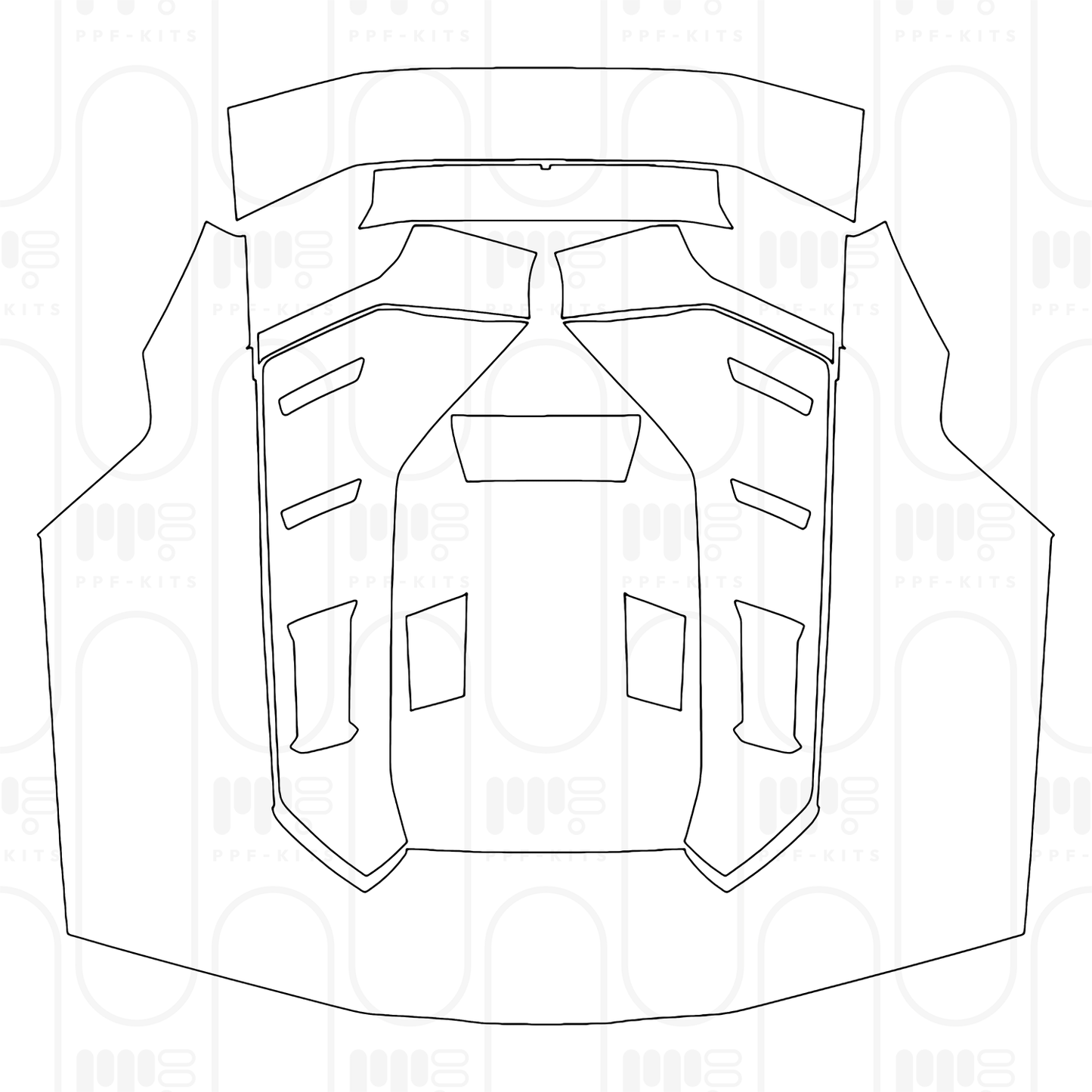 PPF prédécoupé Lamborghini Temerario 2026