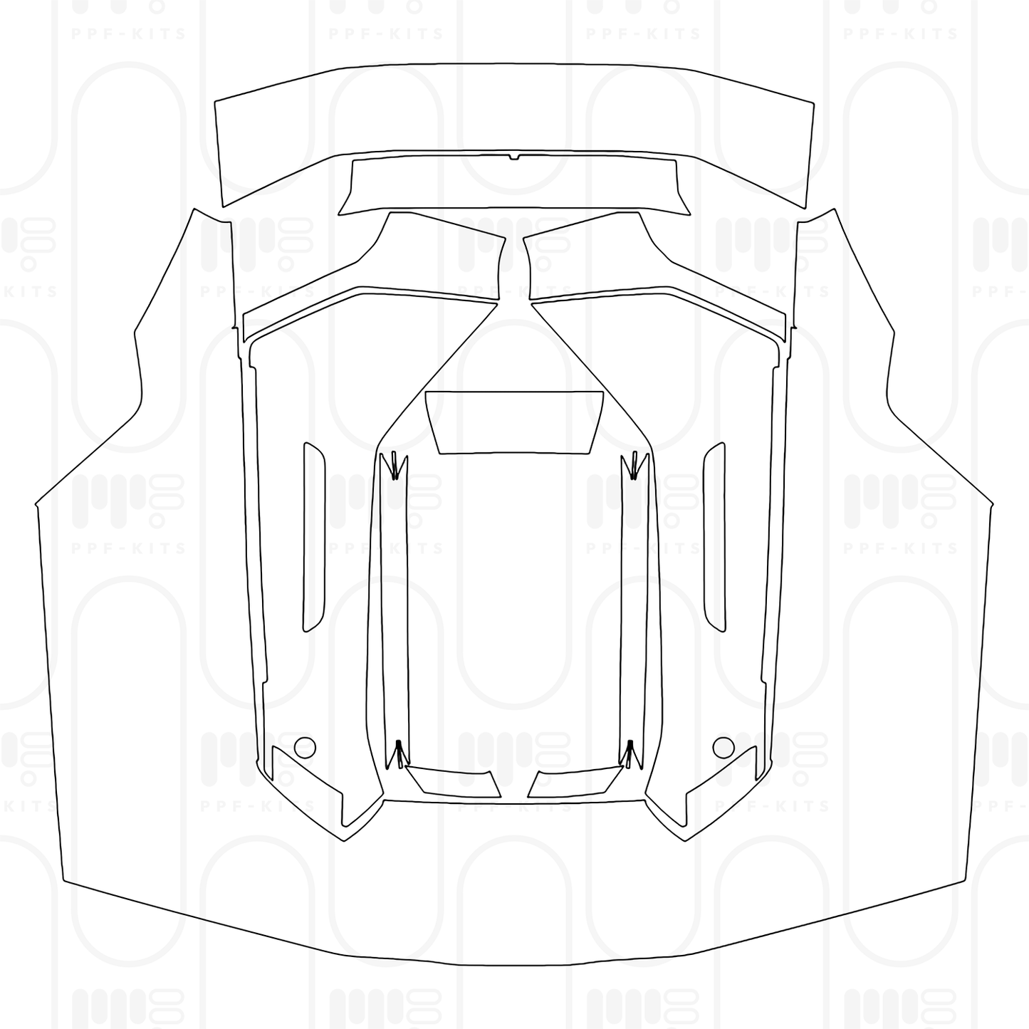 PPF prédécoupé Lamborghini Temerario 2026