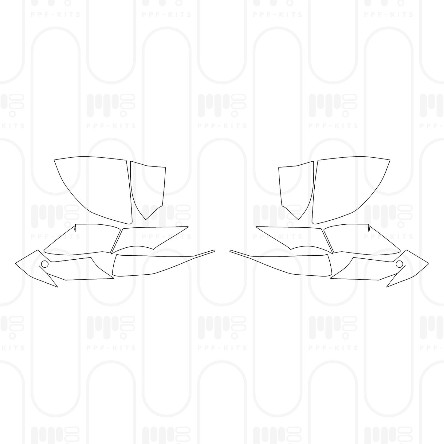 PPF prédécoupé Lamborghini Temerario 2026