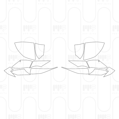 PPF prédécoupé Lamborghini Temerario 2026