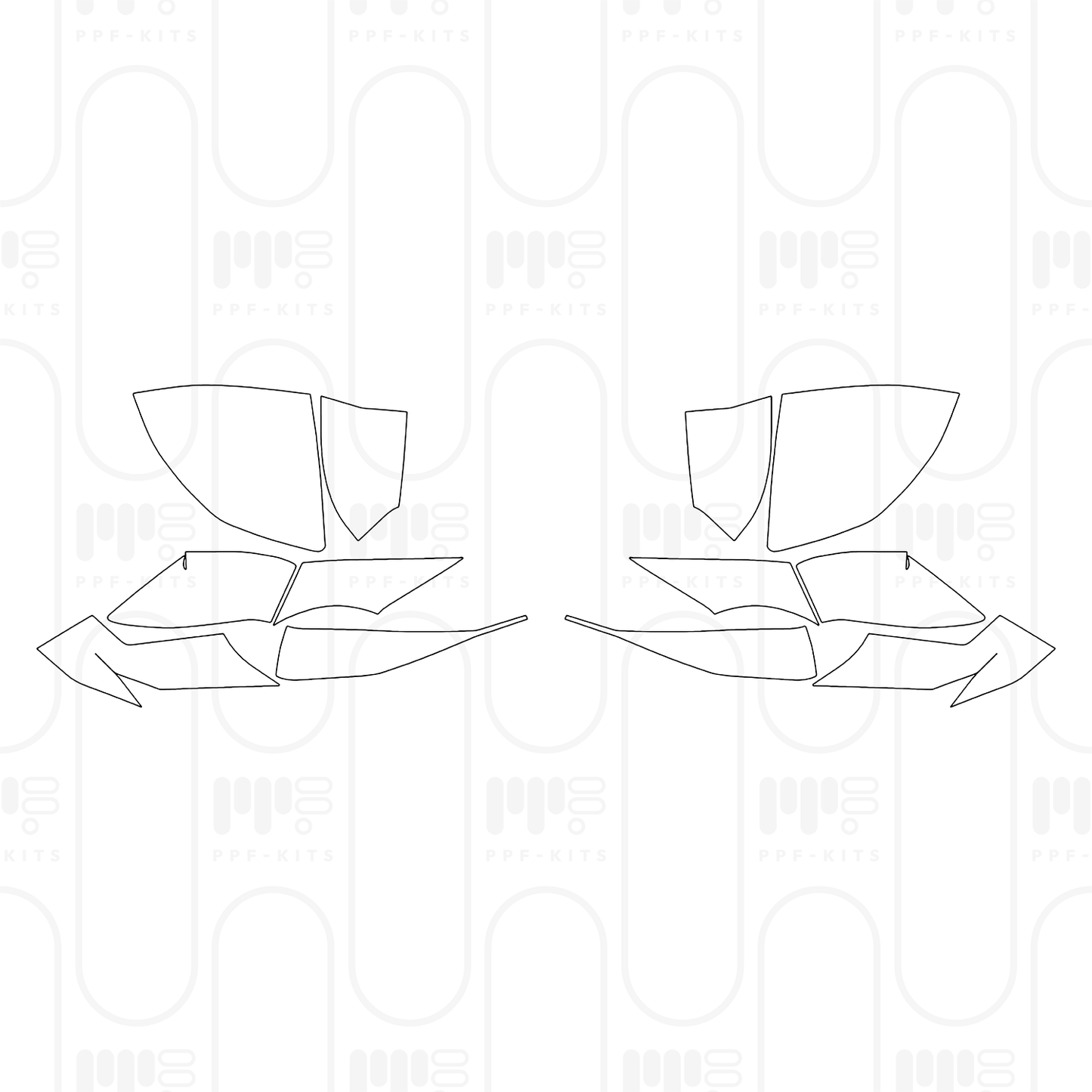 PPF prédécoupé Lamborghini Temerario 2026