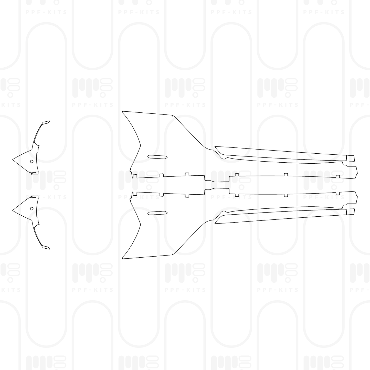 PPF prédécoupé Lamborghini Temerario 2026