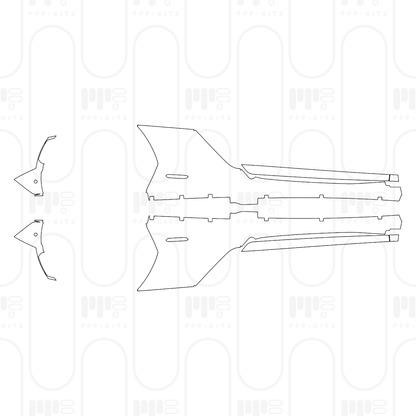 PPF prédécoupé Lamborghini Temerario 2026