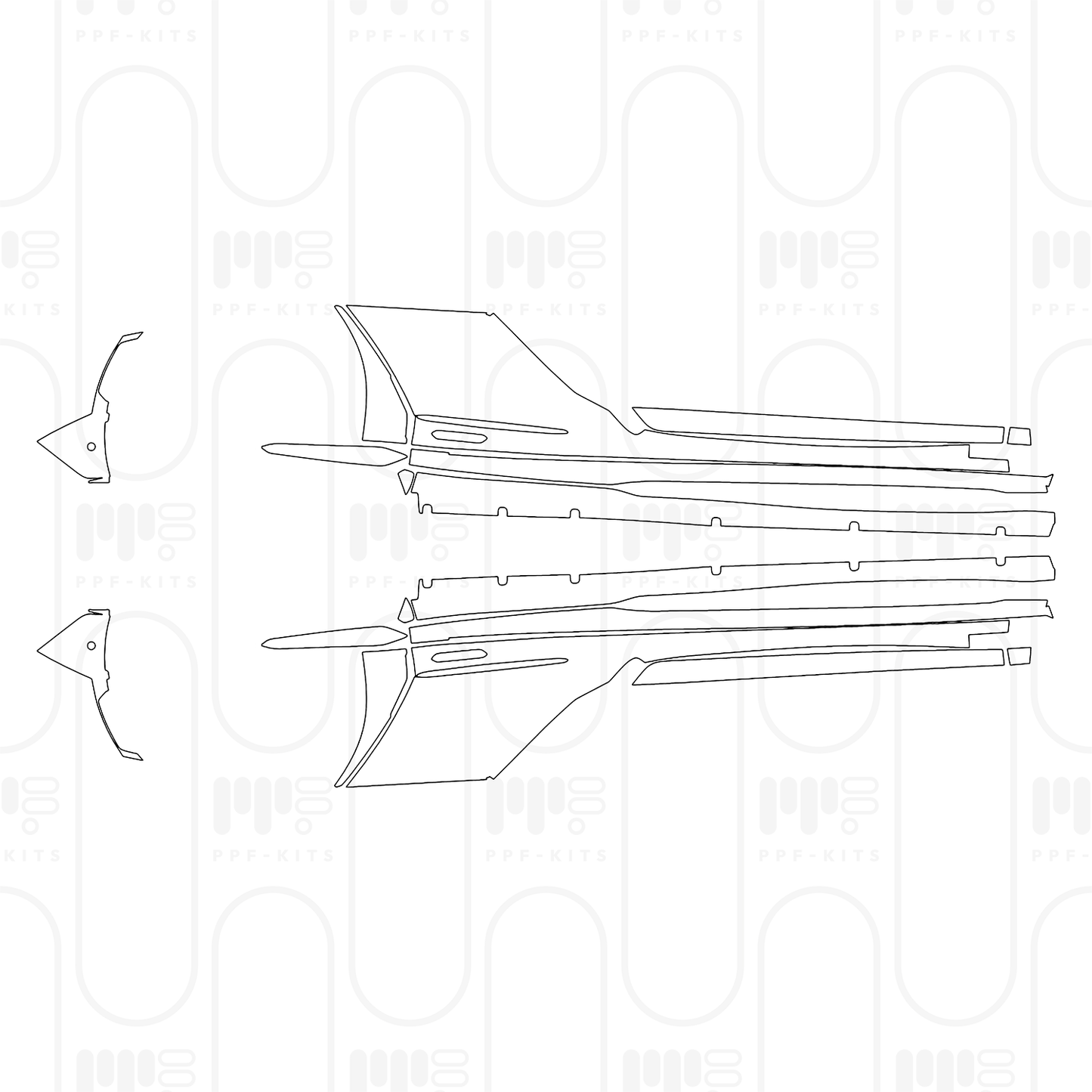 PPF prédécoupé Lamborghini Temerario 2026