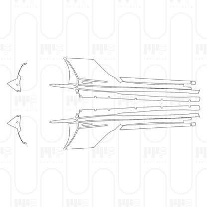 PPF prédécoupé Lamborghini Temerario 2026