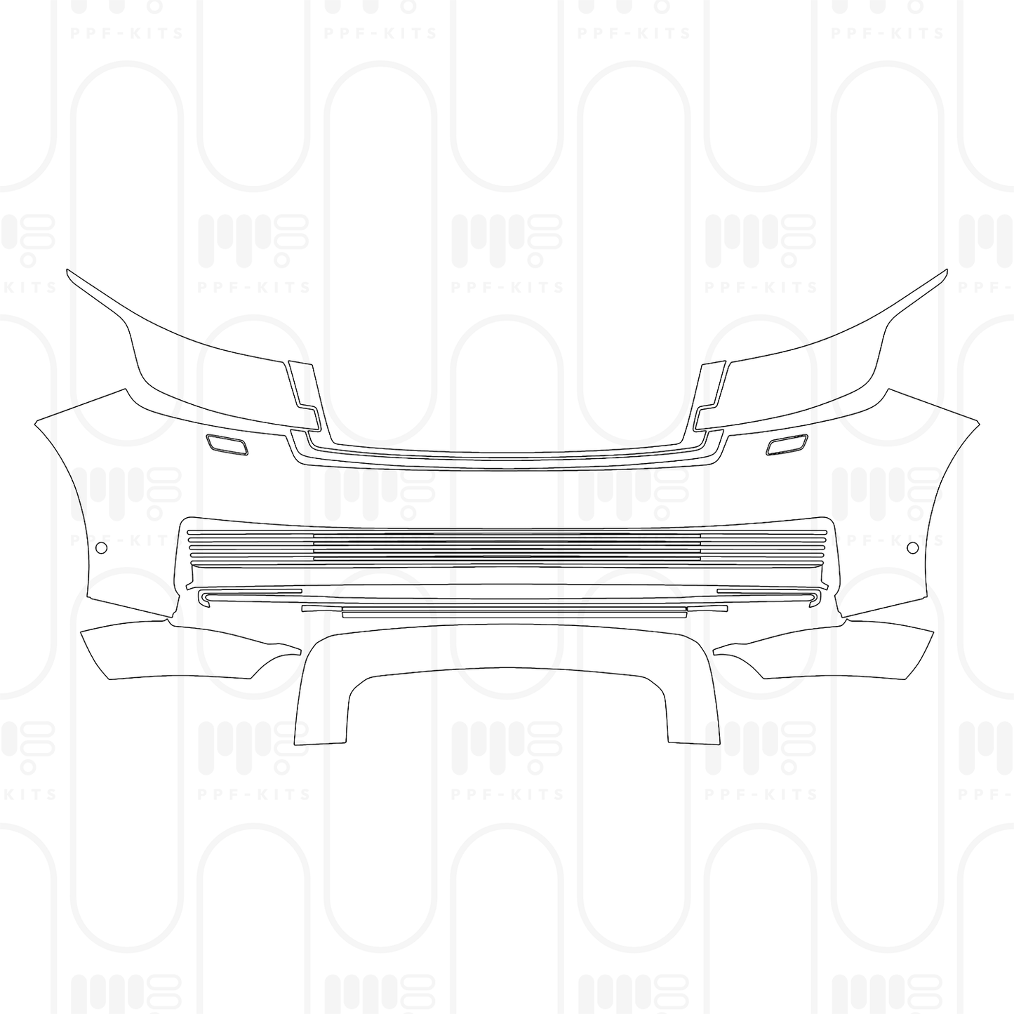 PPF prédécoupé Land Rover Range Rover Standard Wheelbase SV 2026