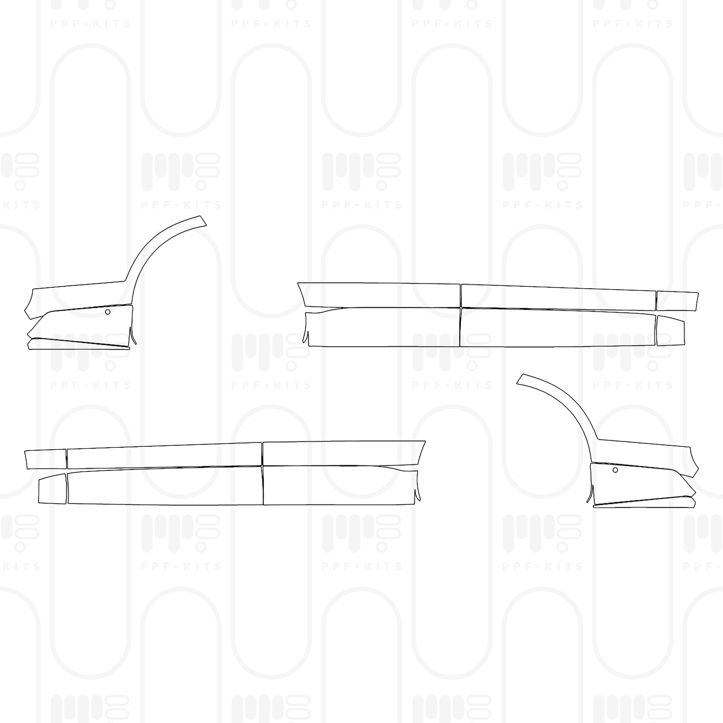 PPF prédécoupé Land Rover Range Rover Extended Wheelbase Base 2026