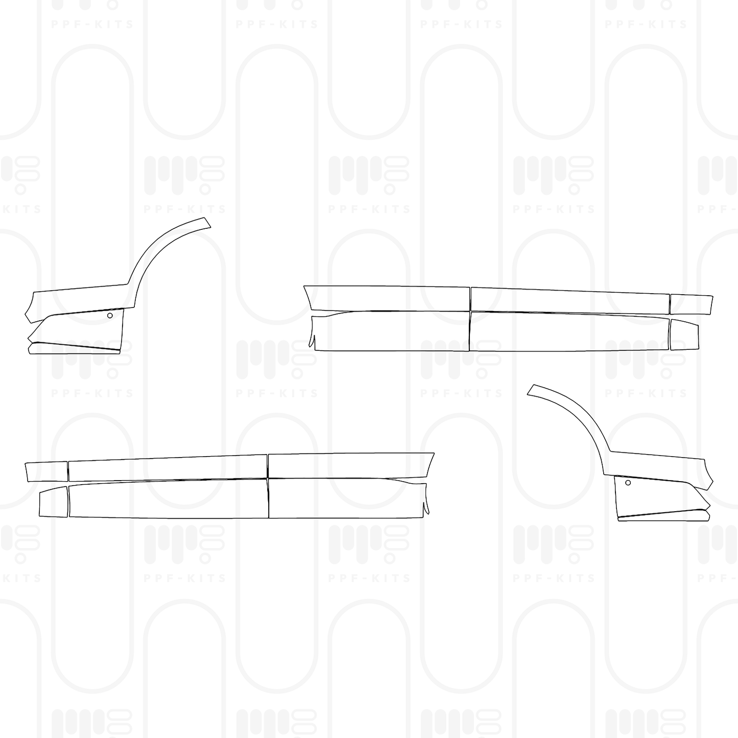 PPF prédécoupé Land Rover Range Rover Extended Wheelbase Base 2026