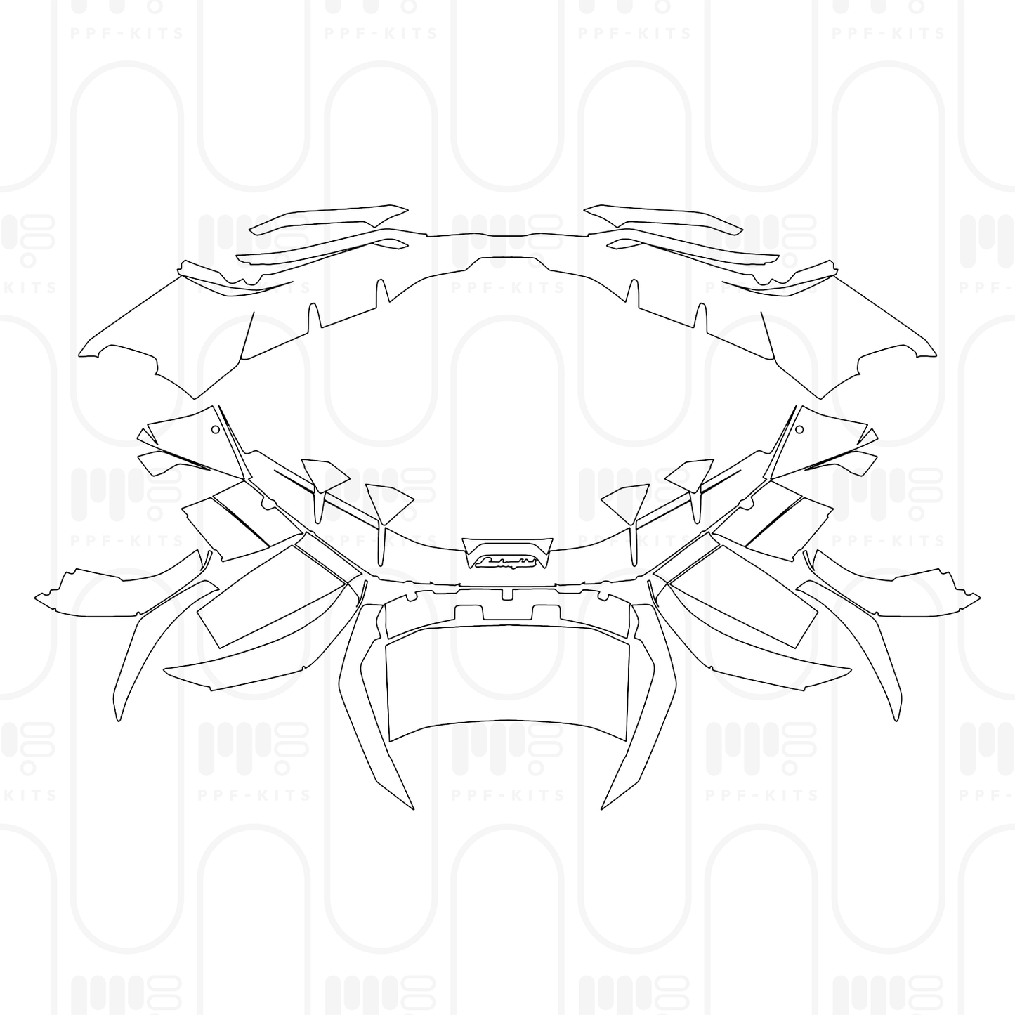 PPF prédécoupé Lamborghini Revuelto 2026
