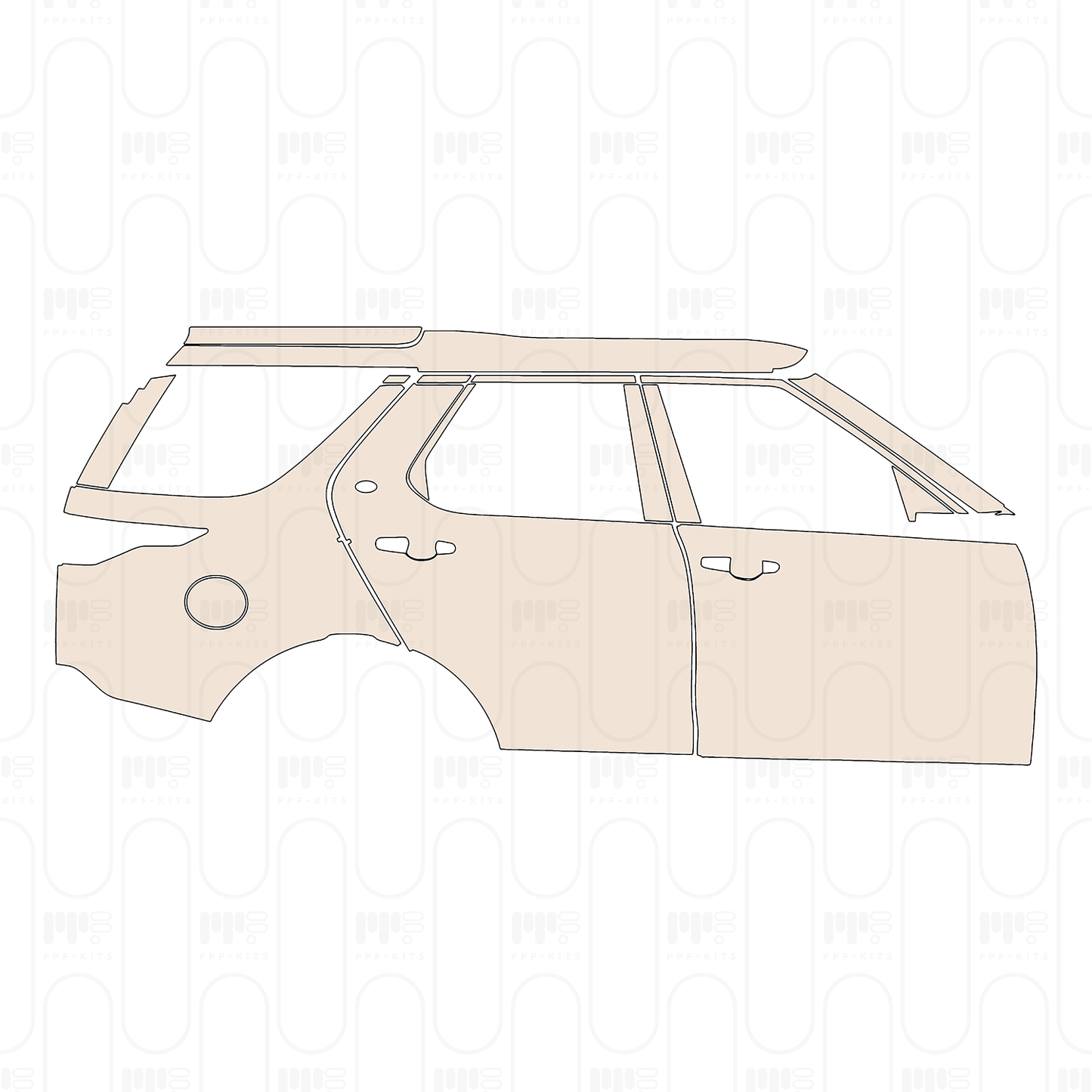 PPF prédécoupé Land Rover Discovery 5 S 2026