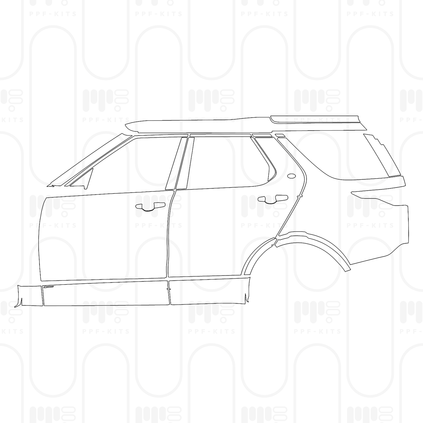 PPF prédécoupé Land Rover Discovery 5 R-Dynamic HSE 2026