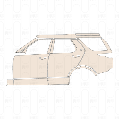 PPF prédécoupé Land Rover Discovery 5 R-Dynamic HSE 2026