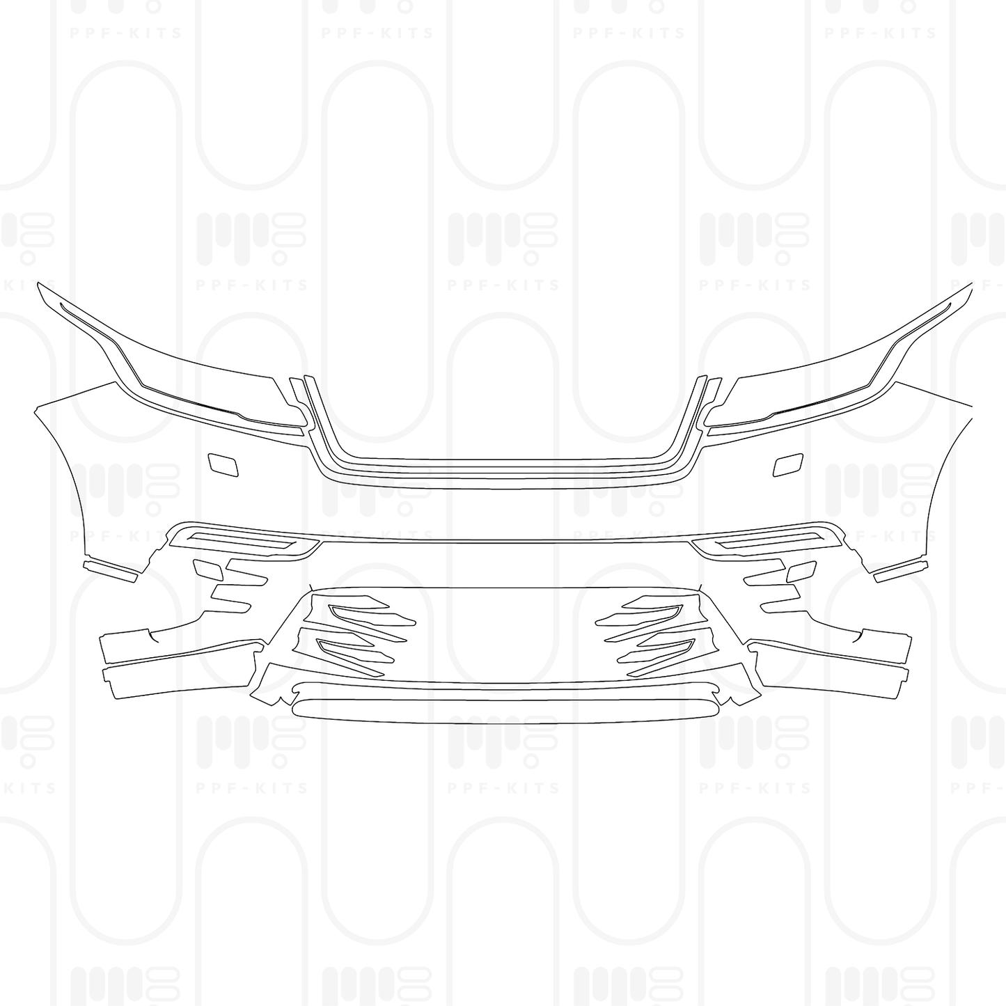 PPF prédécoupé Land Rover Range Rover Velar R-Dynamic SE 2026