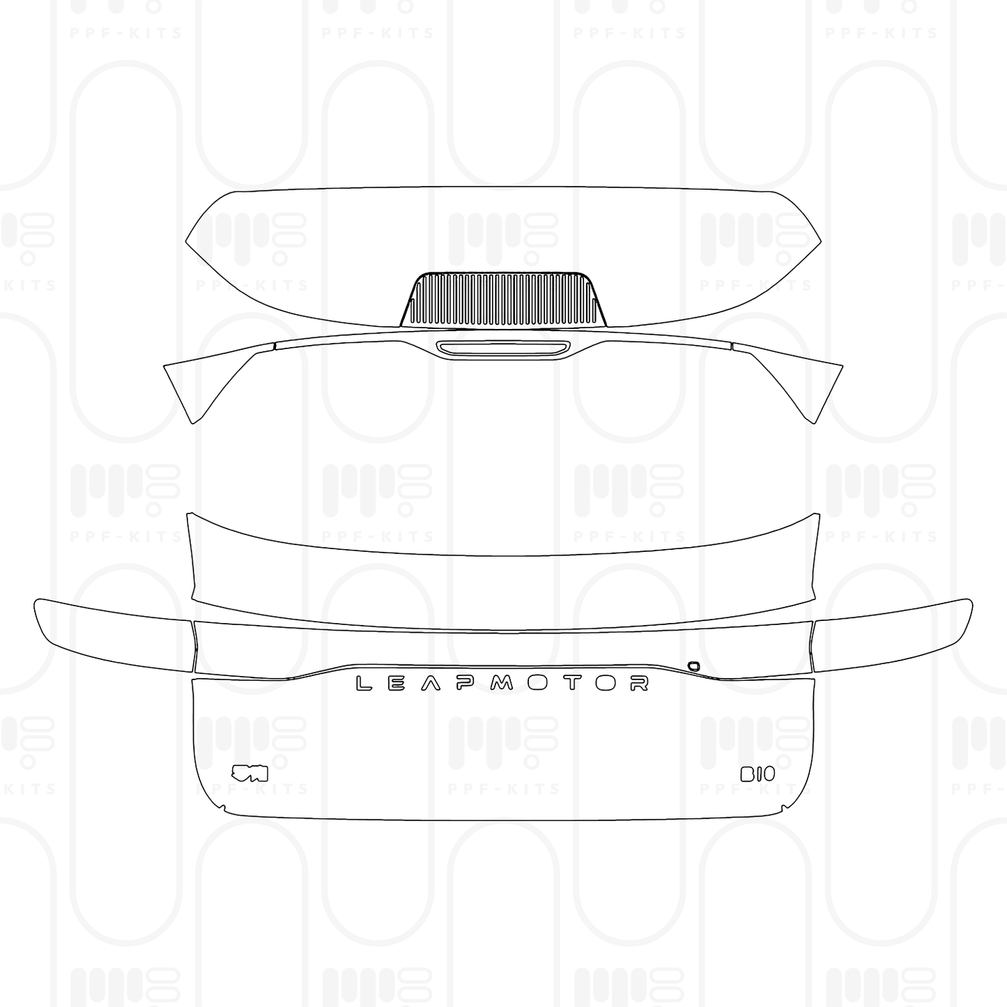 PPF prédécoupé Leapmotor B10 2026