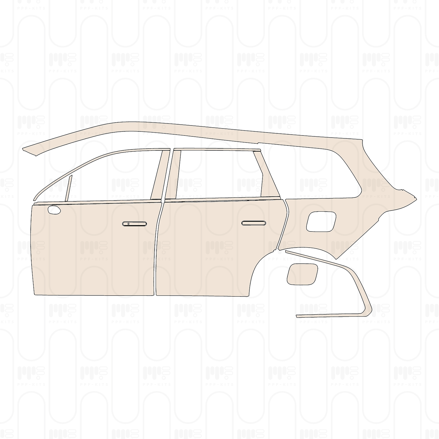 PPF prédécoupé Leapmotor C16 Range Extended 2026