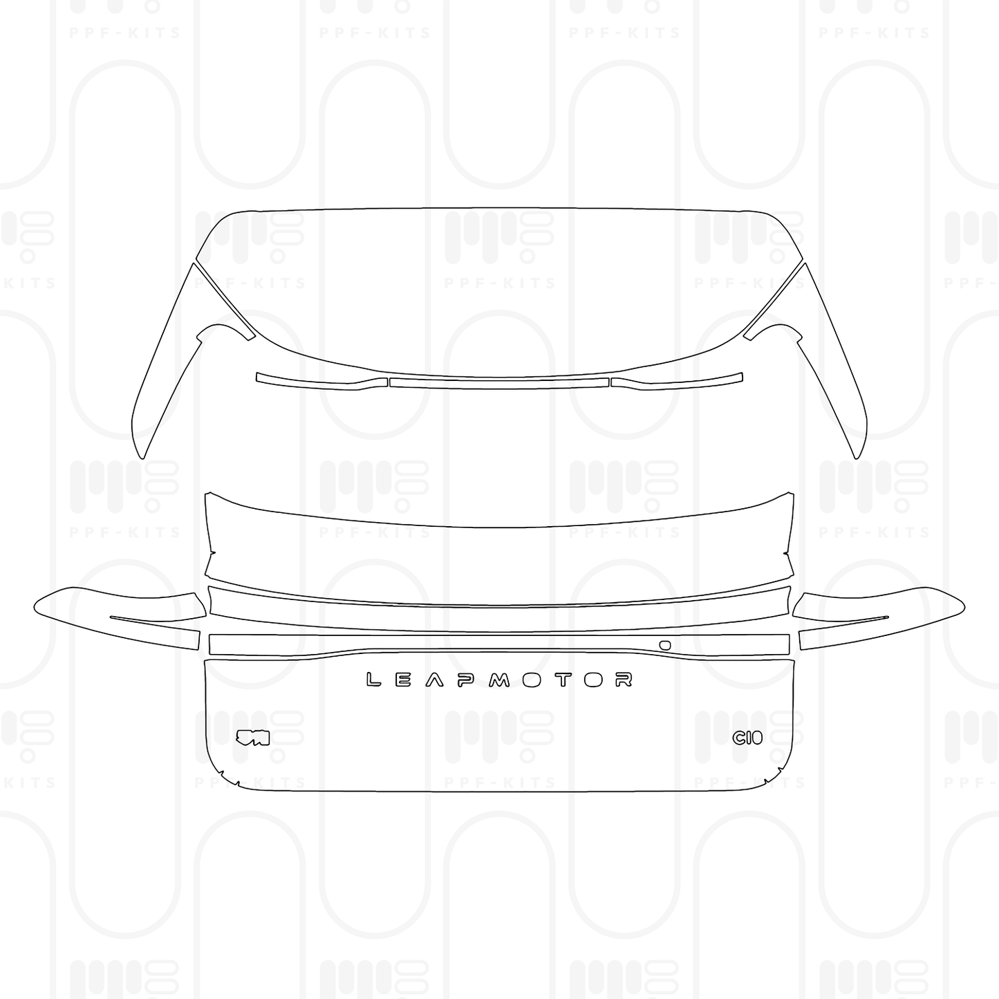 PPF prédécoupé Leapmotor C10 Range-Extended 2026