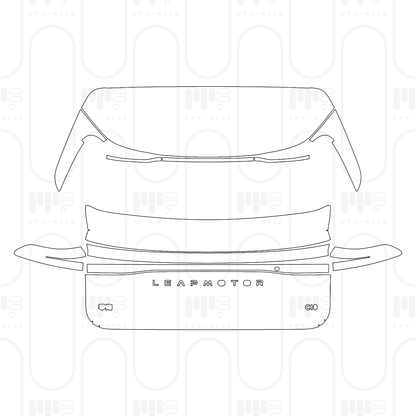 PPF prédécoupé Leapmotor C10 Range-Extended 2026