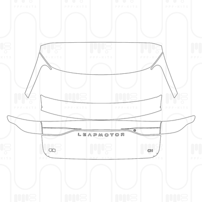 PPF prédécoupé Leapmotor C11 Pure Electric 2026