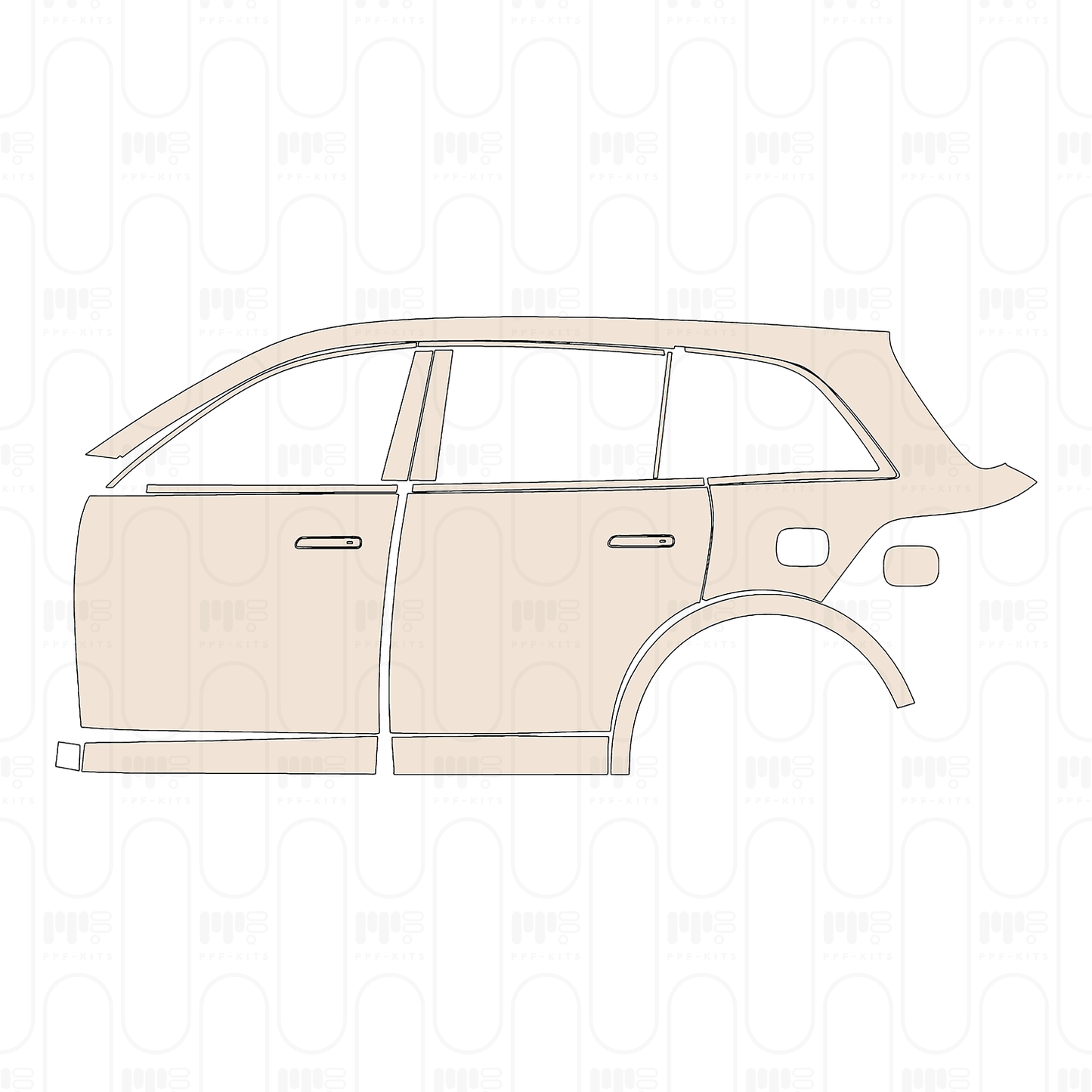 PPF prédécoupé Li Auto L8 2026
