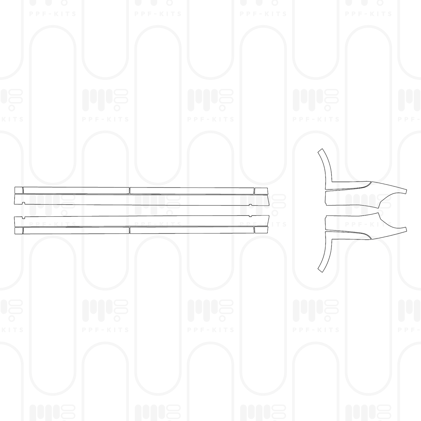 PPF prédécoupé Li Auto Mega 2026