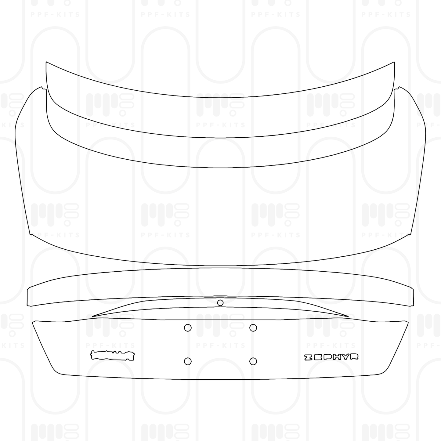 PPF prédécoupé Lincoln Zephyr Luxury 2026