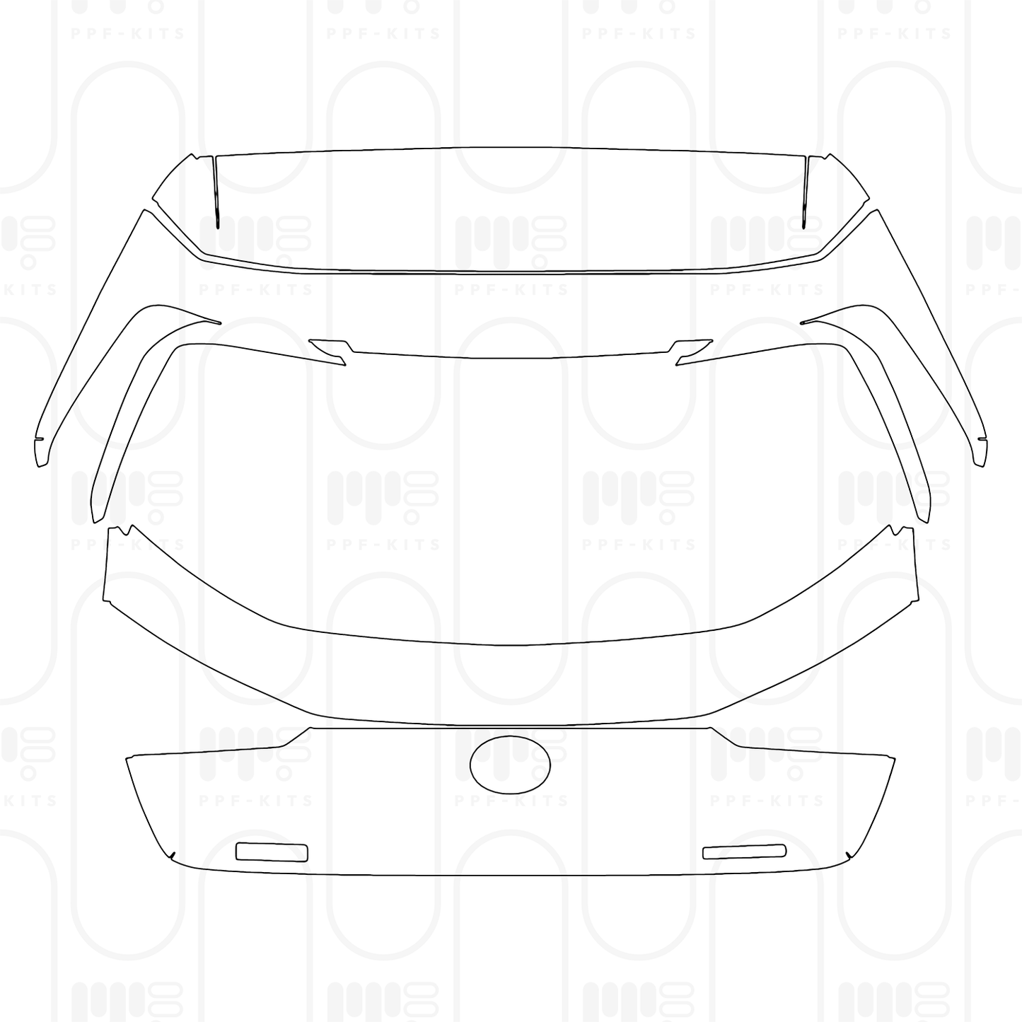 PPF prédécoupé Lexus UX Base 2026