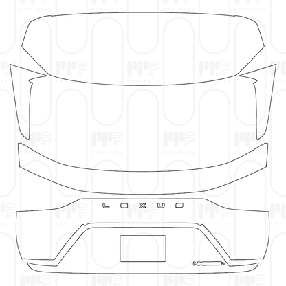 PPF prédécoupé Lexus NX Base 2026