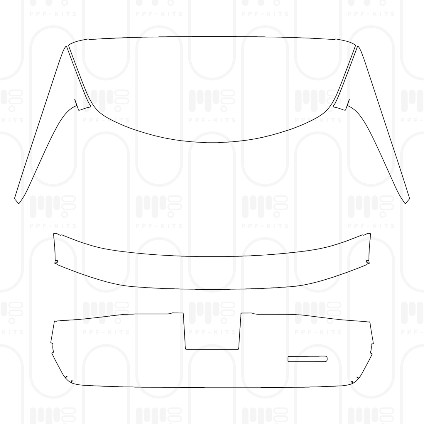 PPF prédécoupé Lexus RX (SWB) Base 2026