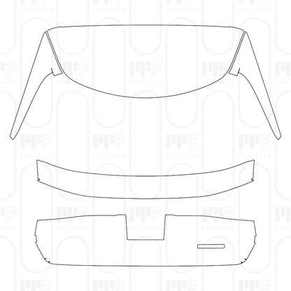 PPF prédécoupé Lexus RX (SWB) Base 2026