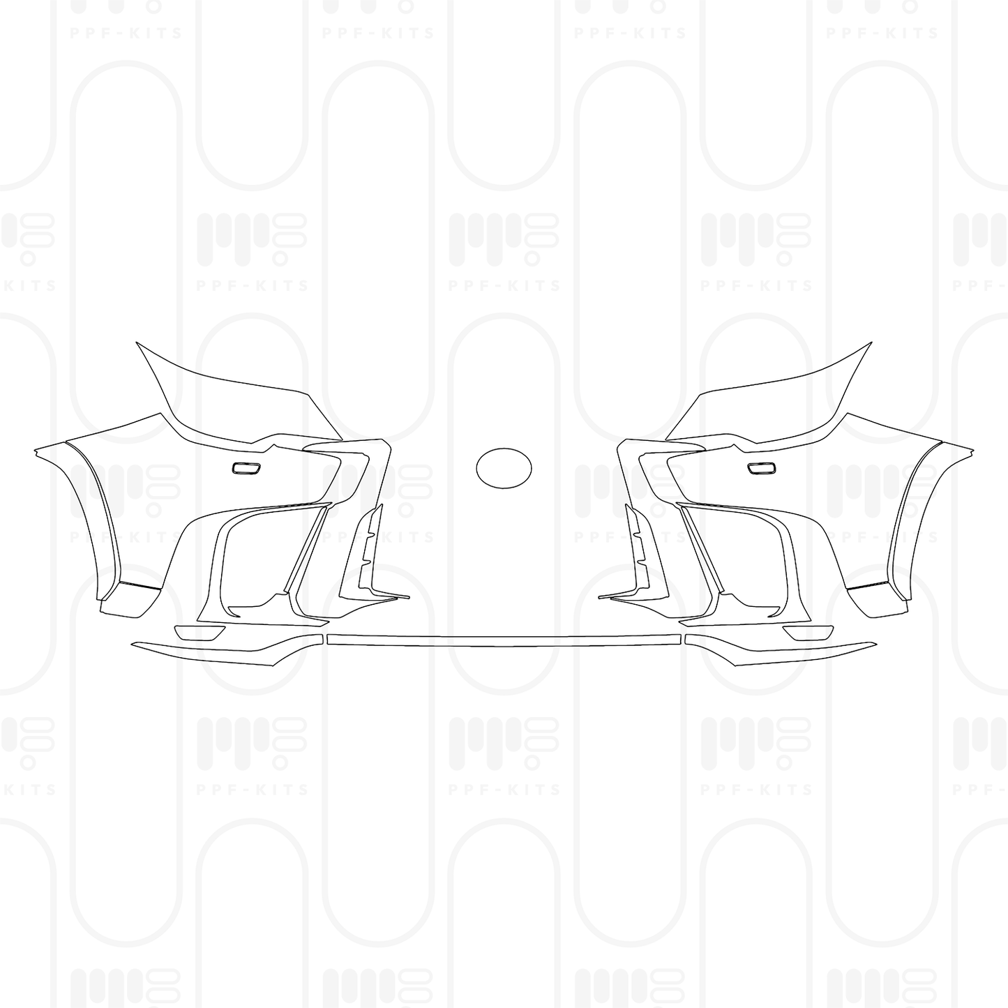 PPF prédécoupé Lexus LX F-sport 2026