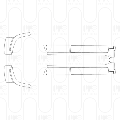 PPF prédécoupé Lexus LX Luxury 2026