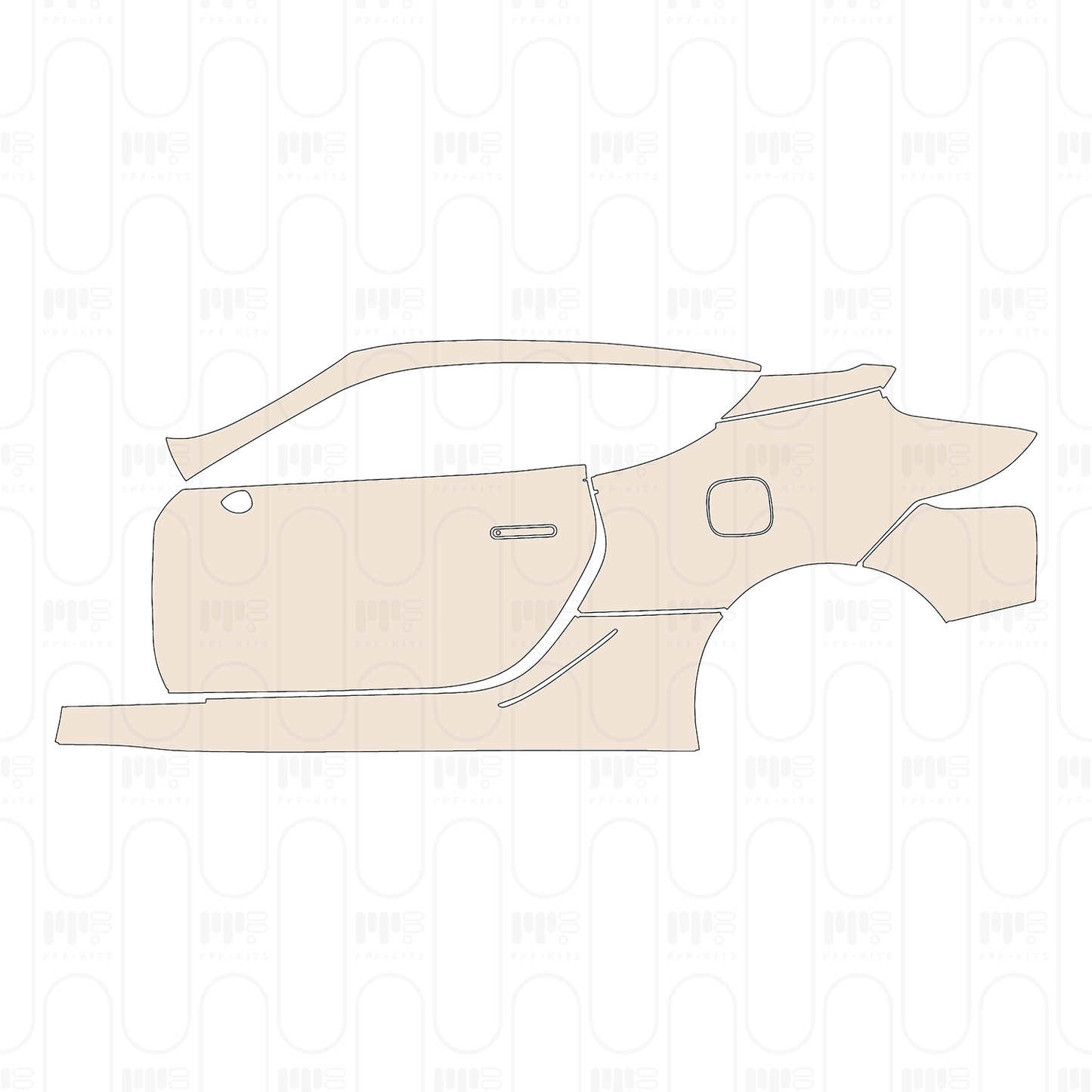 PPF prédécoupé Lexus LC Coupe 2026