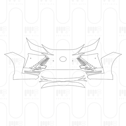 PPF prédécoupé Lexus RZ 2026