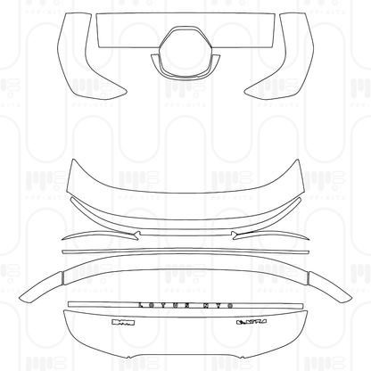 PPF prédécoupé Lotus Eletre 2026